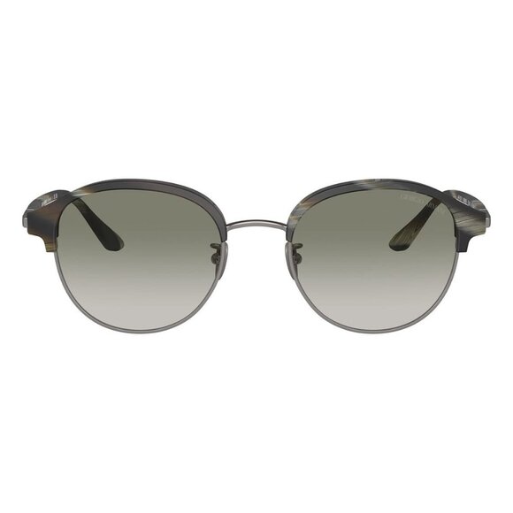 New GIORGIO ARMANI Green Round AR8215 60668E Sunglasses Women - Picture 2 of 7